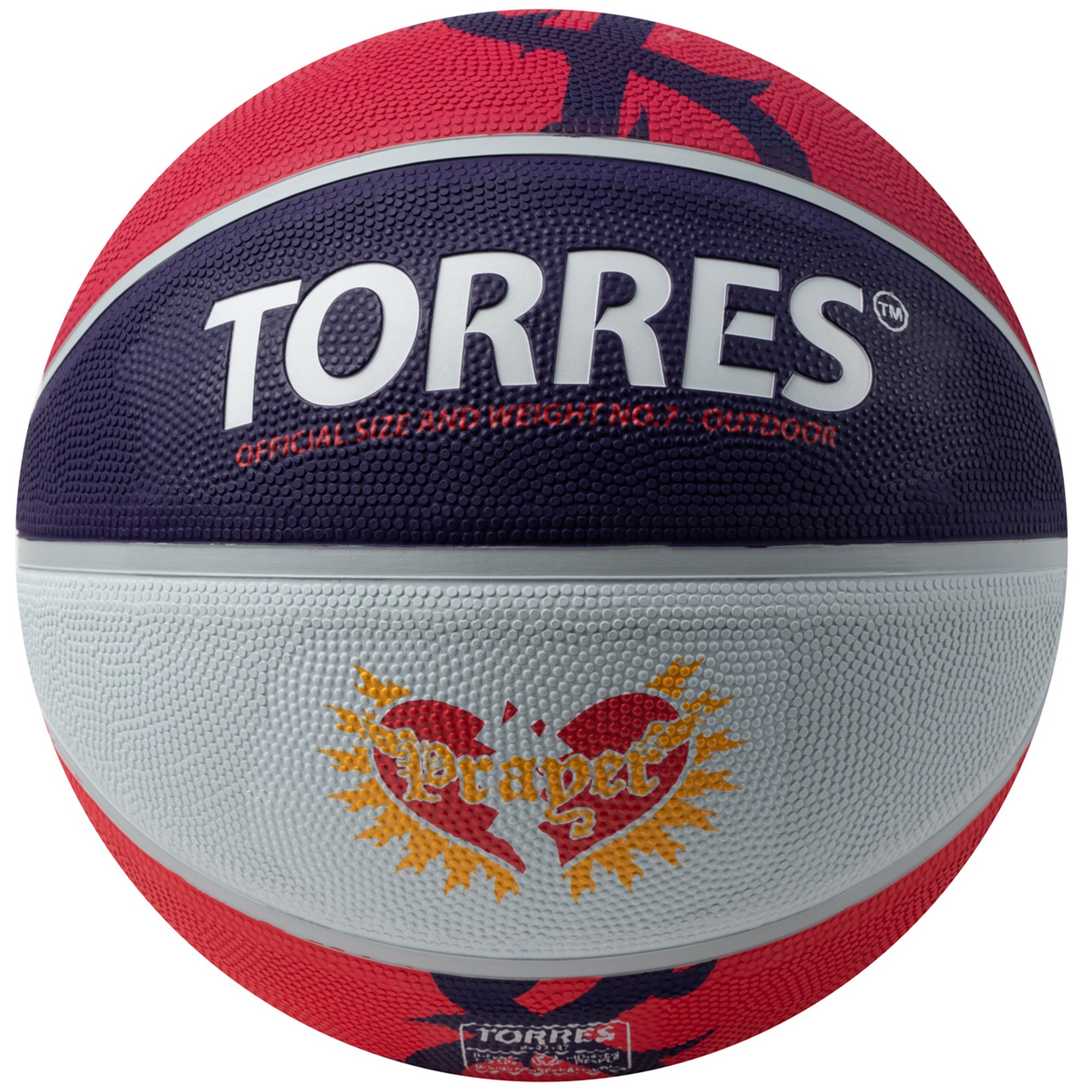 Мяч баскетбольный Torres Prayer B023137 р.7 2000_2000
