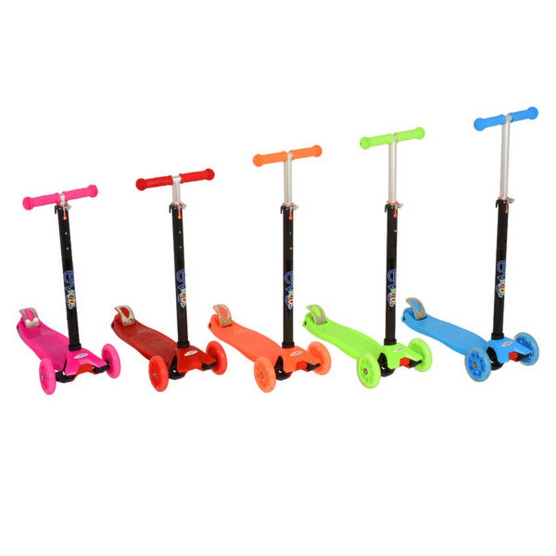 

Самокат Evo Kids M-4 со светящимися колесами M-4 pink