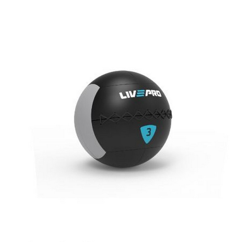Купить Медбол 3 кг Live Pro Wall Ball LP8100-03,