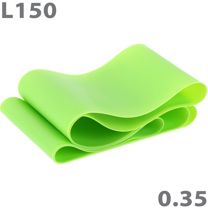 фото Эспандер тпе лента для аэробики 150х15х0,35 (зеленый) mtpr/l-150-35 nobrand