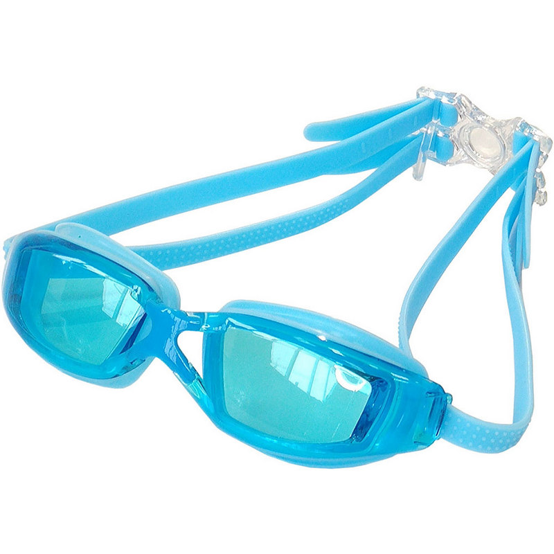Очки для плавания взрослые (голубые) Sportex E36871-0,  - купить со скидкой