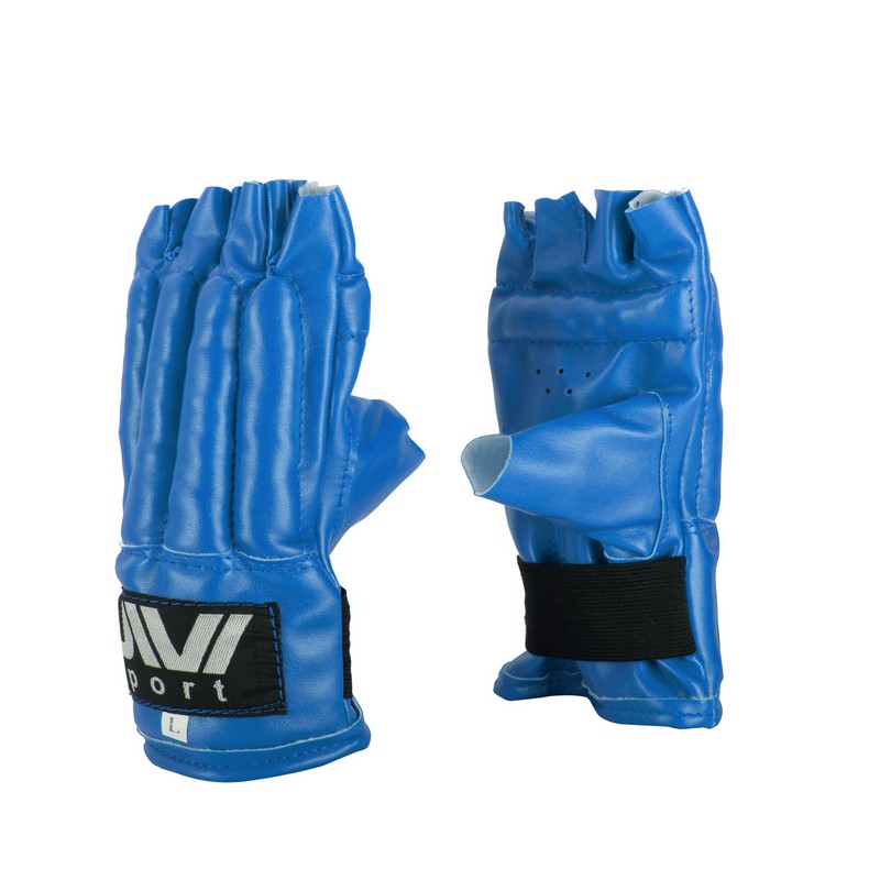 

Шингарды JIVIsport Е040 иск.кожа, синие