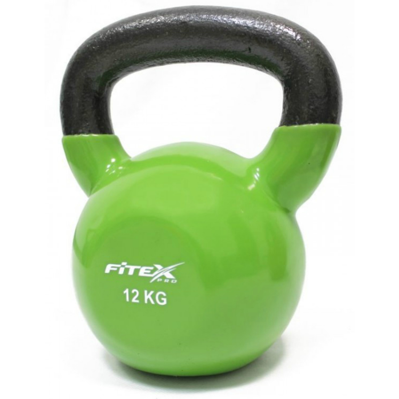 фото Гиря в виниловой оболочке 12 кг fitex pro ftx2201-12