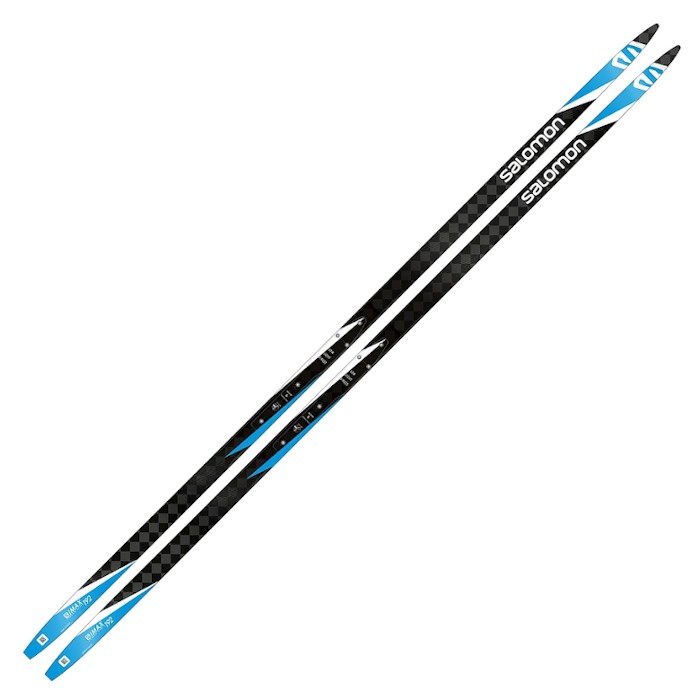 фото Лыжи беговые salomon s max carbon skate wax (черно/синий) l40888800