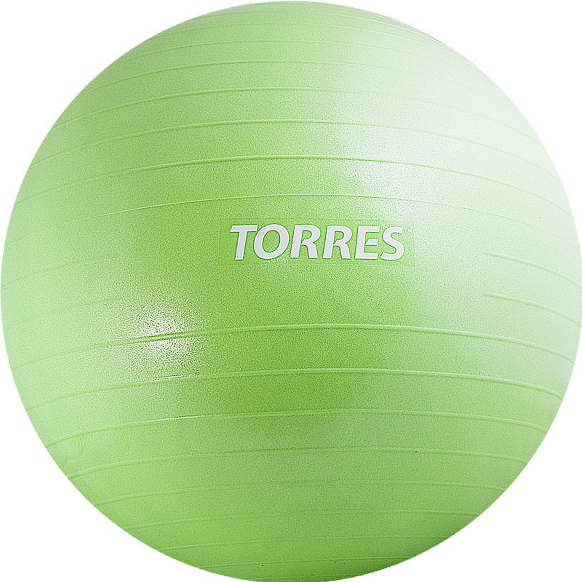 Мяч гимнастический d75 см Torres с насосом AL121175GR зеленый