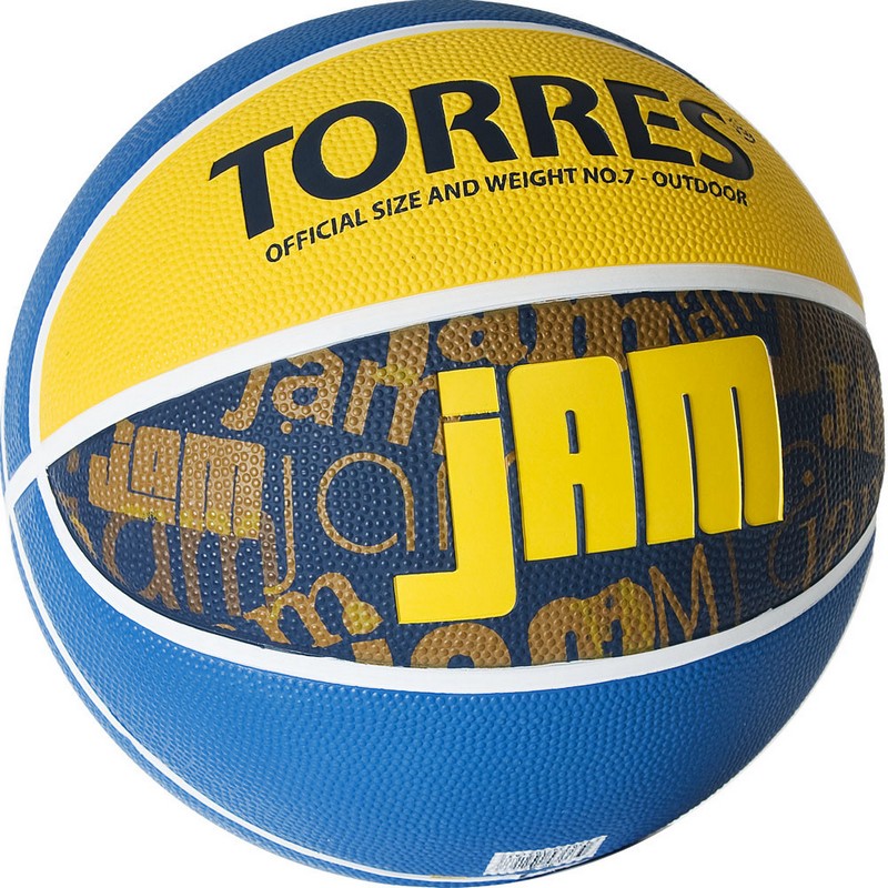 Купить Мяч баскетбольный Torres Jam B02047 р.7,