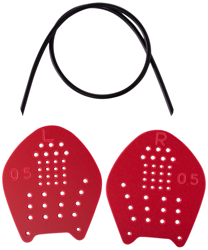 

Лопатки для плавания LongSail Target, красный, S