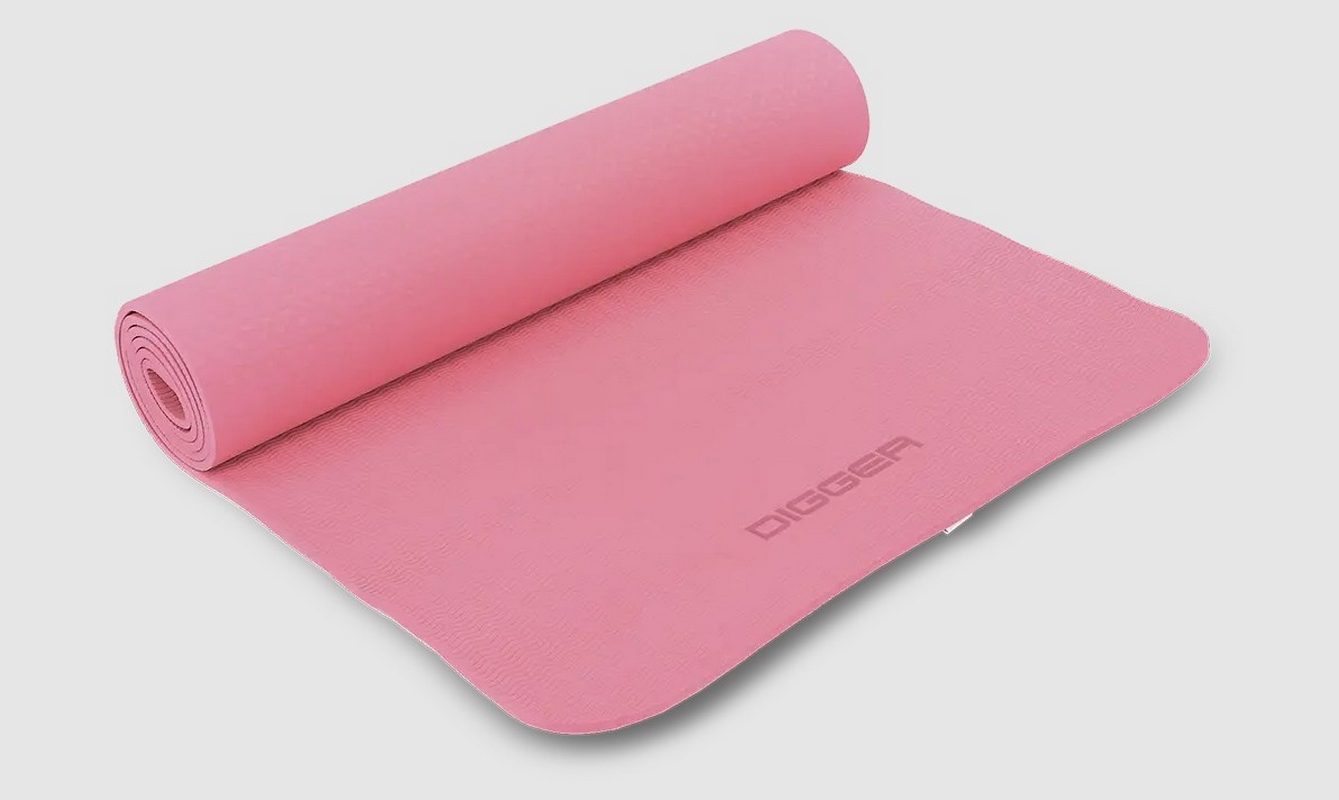 Коврик для йоги TPE 6мм Hasttings Digger HD22D1B-LightPink Светло-Розовый 1339_800