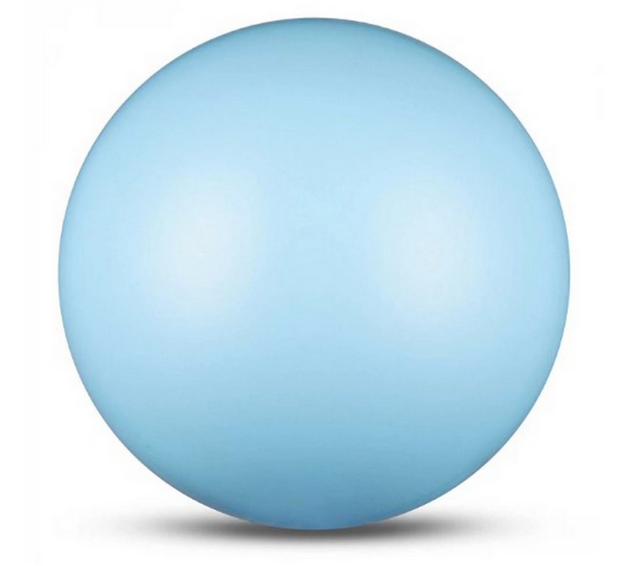Мяч для художественной гимнастики металлик d15 см Indigo IN315 голубой