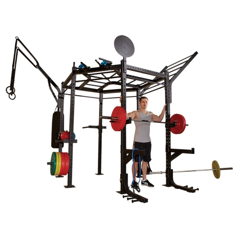 Гексагональная рама для кросс-тренинга Body Solid Club Full Package SR-HEXPROCLUB 800_800