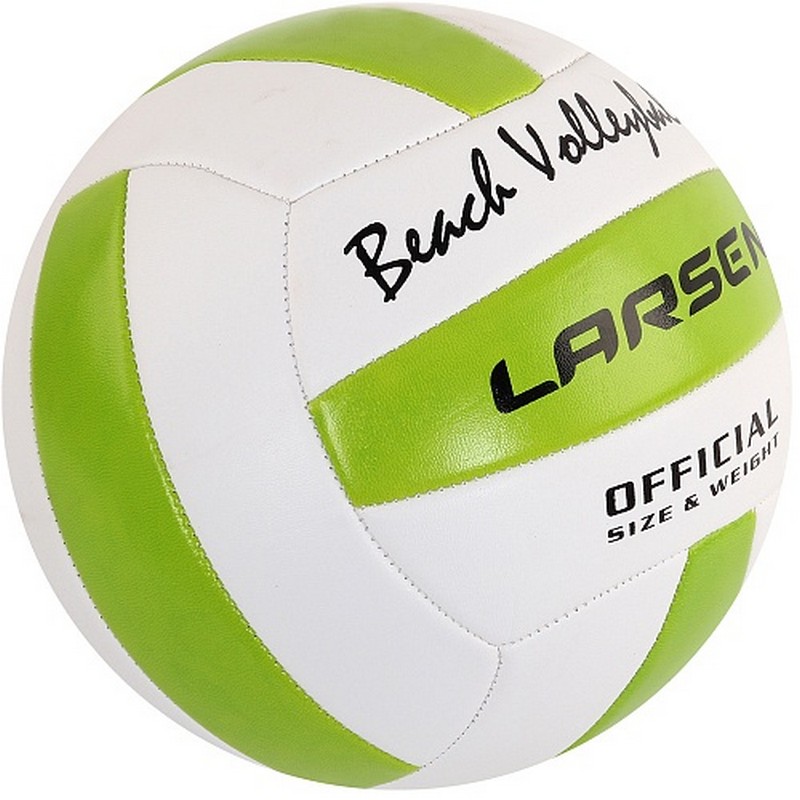 фото Мяч волейбольный пляжный larsen beach volleyball green р.5