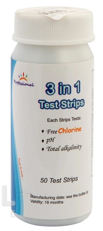  Poolmagic  3in1(50)Free Chlor, PH, Total Alkalinity TP301