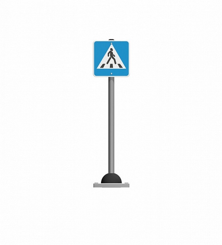 Дорожный знак Пешеходный переход Romana 057.96.00,  - купить со скидкой
