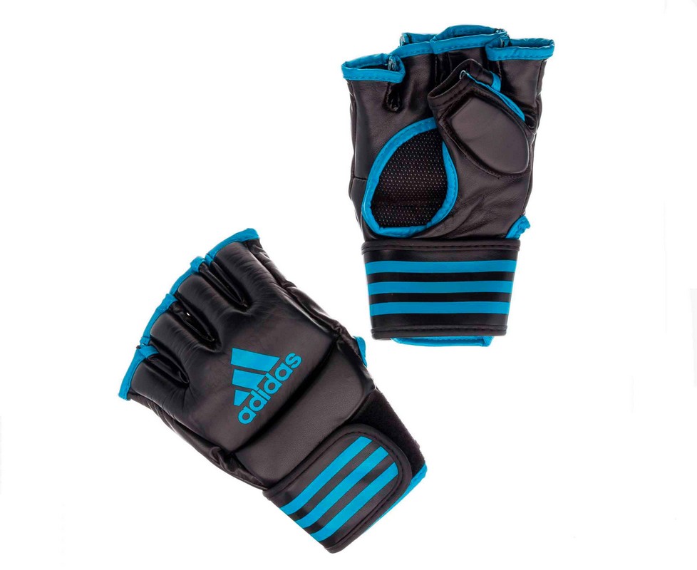 Купить Перчатки для смешанных единоборств Adidas Competition Training черно-синие adiCSG091,