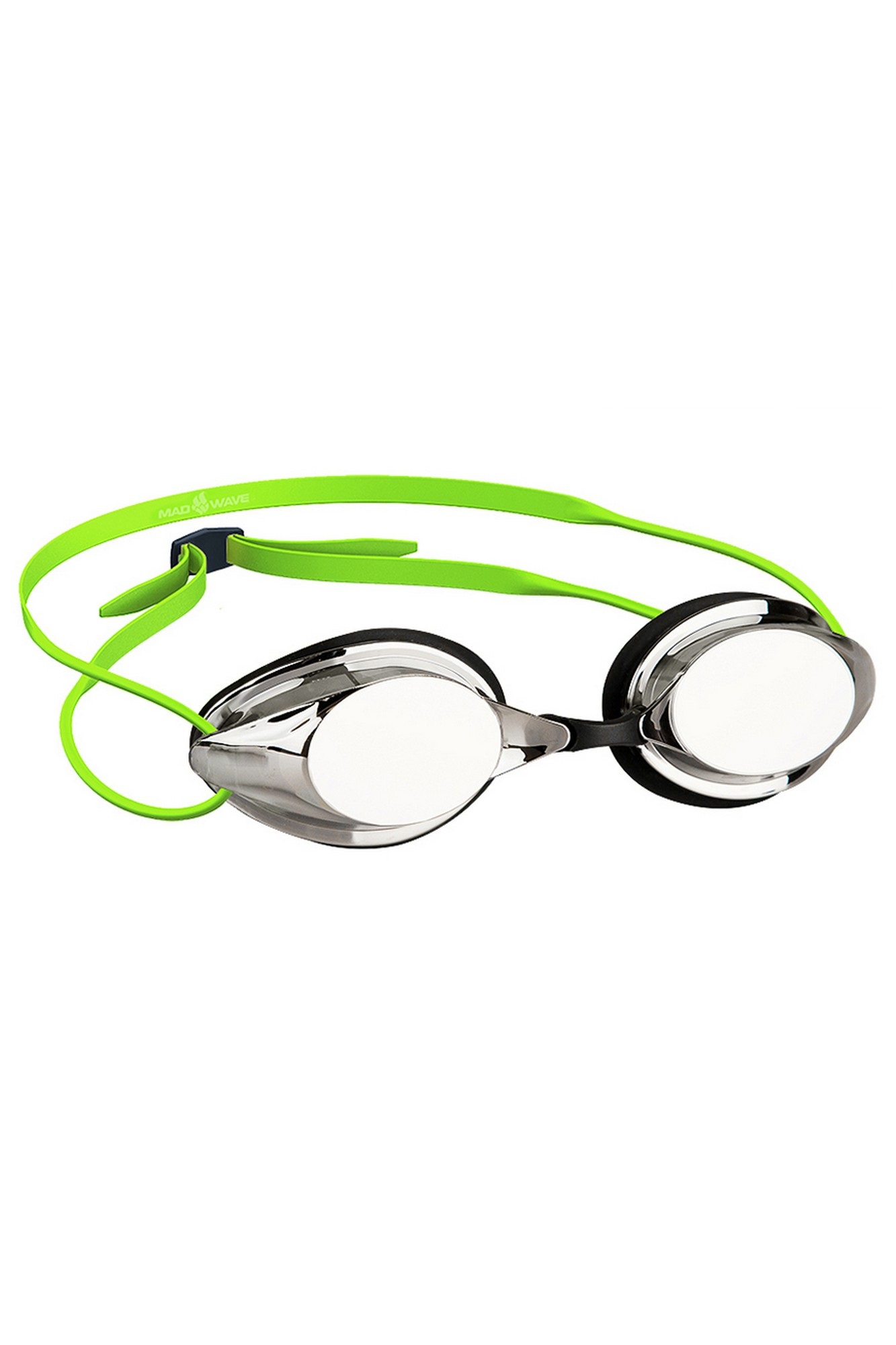 Купить Стартовые очки Mad Wave Streamline Mirror M0457 02 0 10W зеленый,