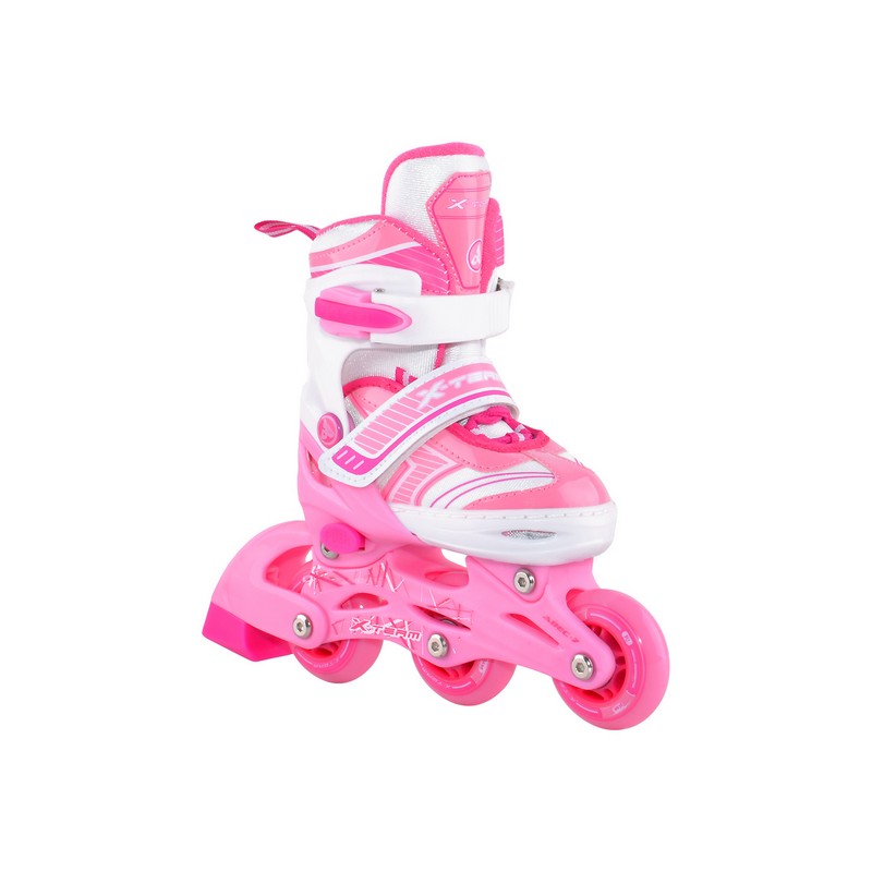 Раздвижные роликовые коньки Alpha Caprice X-TEAM pink - фото 1