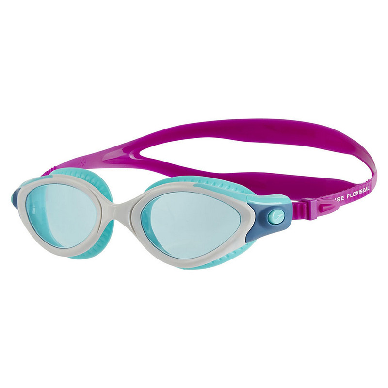 Очки для плавания Speedo Futura Biofuse Flexiseal 8-11314B978, голубые,  - купить со скидкой