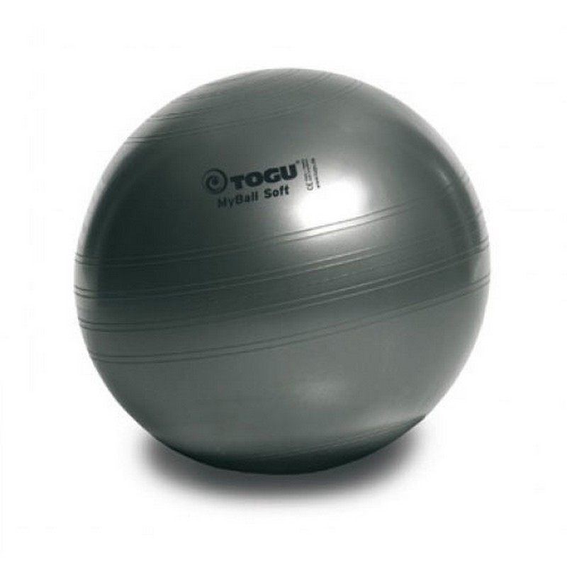 фото Мяч гимнастический togu my ball soft 418655 d=65 см черный перламутровый