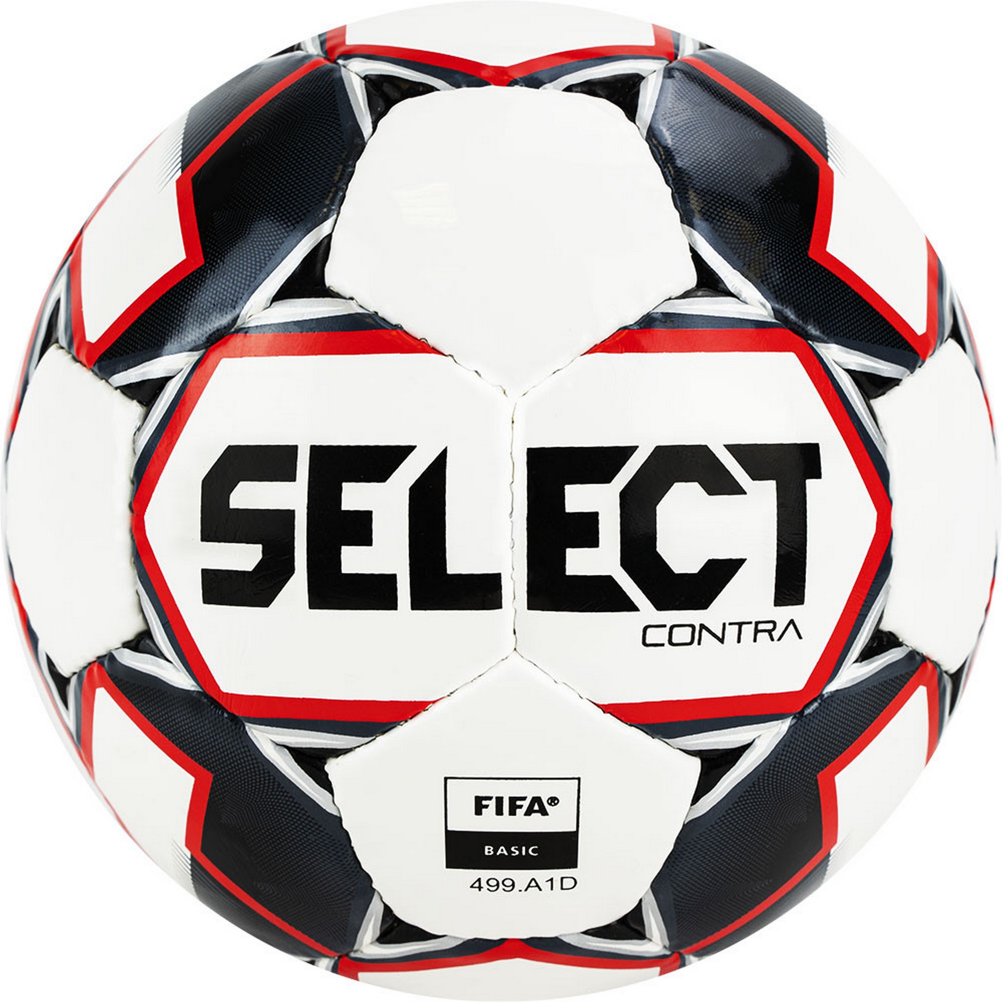 фото Мяч футбольный select contra basic 0854146003 р.4, fifa basic