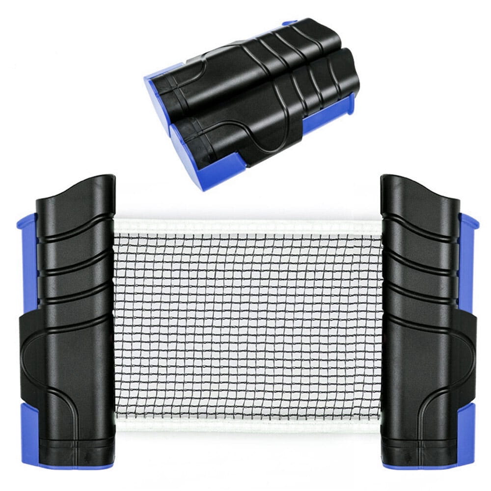Сетка для настольного тенниса с авторегулировкой Sportex E33570 черно\синий - фото 1
