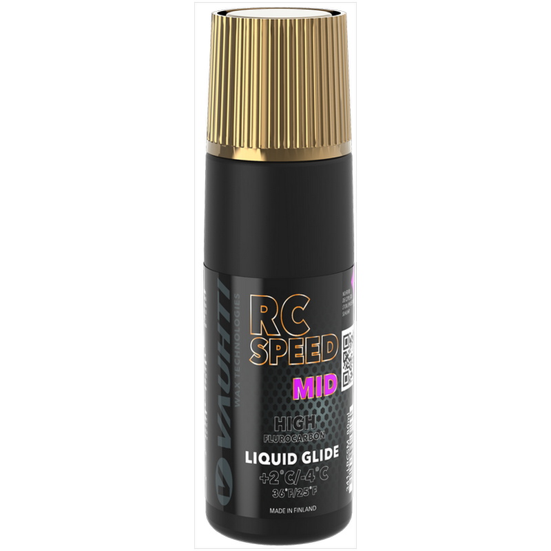 фото Парафин сверхфтористый, жидкий vauhti rc speed mid (+2°с -4°с) 80 ml.