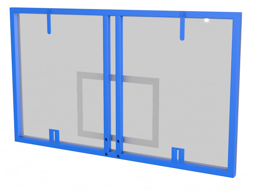 фото Щит баскетбольный профессиональный glav из поликарбоната 8 мм (для ферм и стоек) 01.200-8