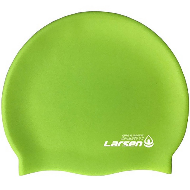 Шапочка плавательная Larsen Swim SC15 Lime Metallic