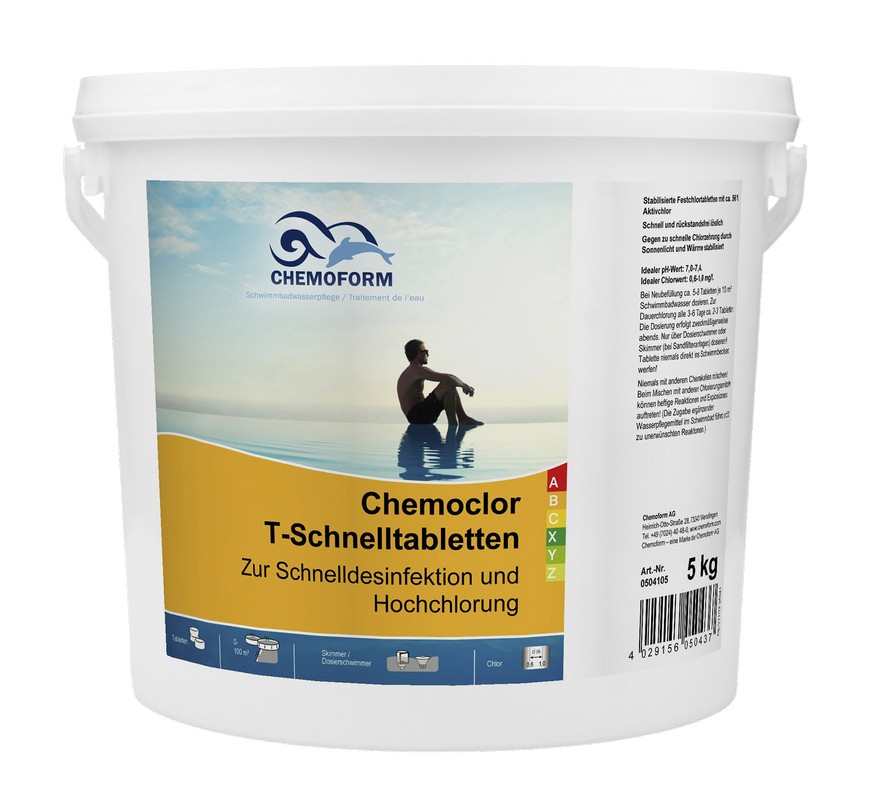 Кемохлор Chemoform Т-быстрорастворимые таблетки 0504105, 5 кг 878_800