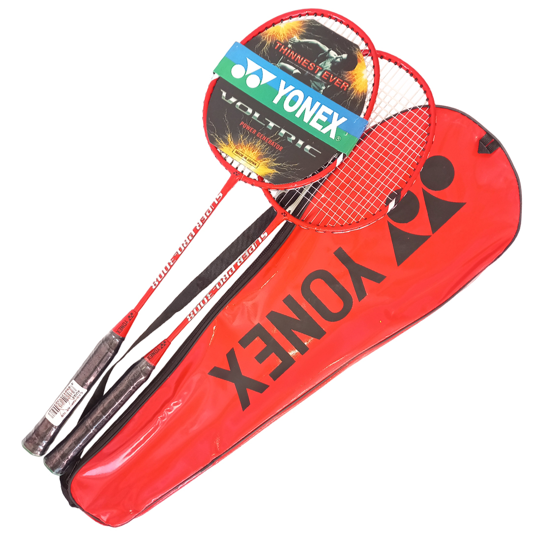 Купить Набор для бадминтона Replika (2 ракетки в чехле) (красный) Yonex E40610-2,
