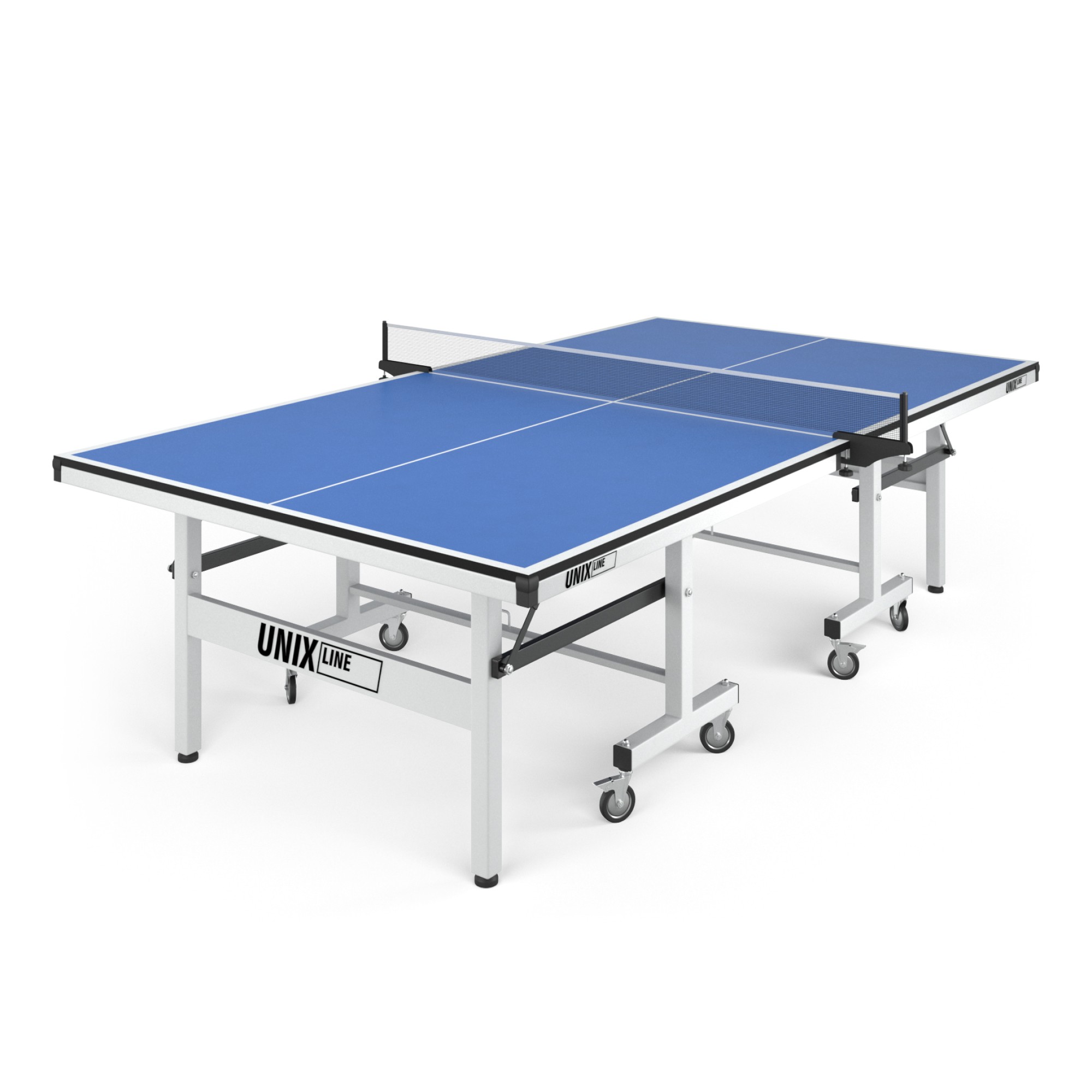 Купить Профессиональный теннисный стол Unix Line 25 mm MDF TTS25INDBL Blue,