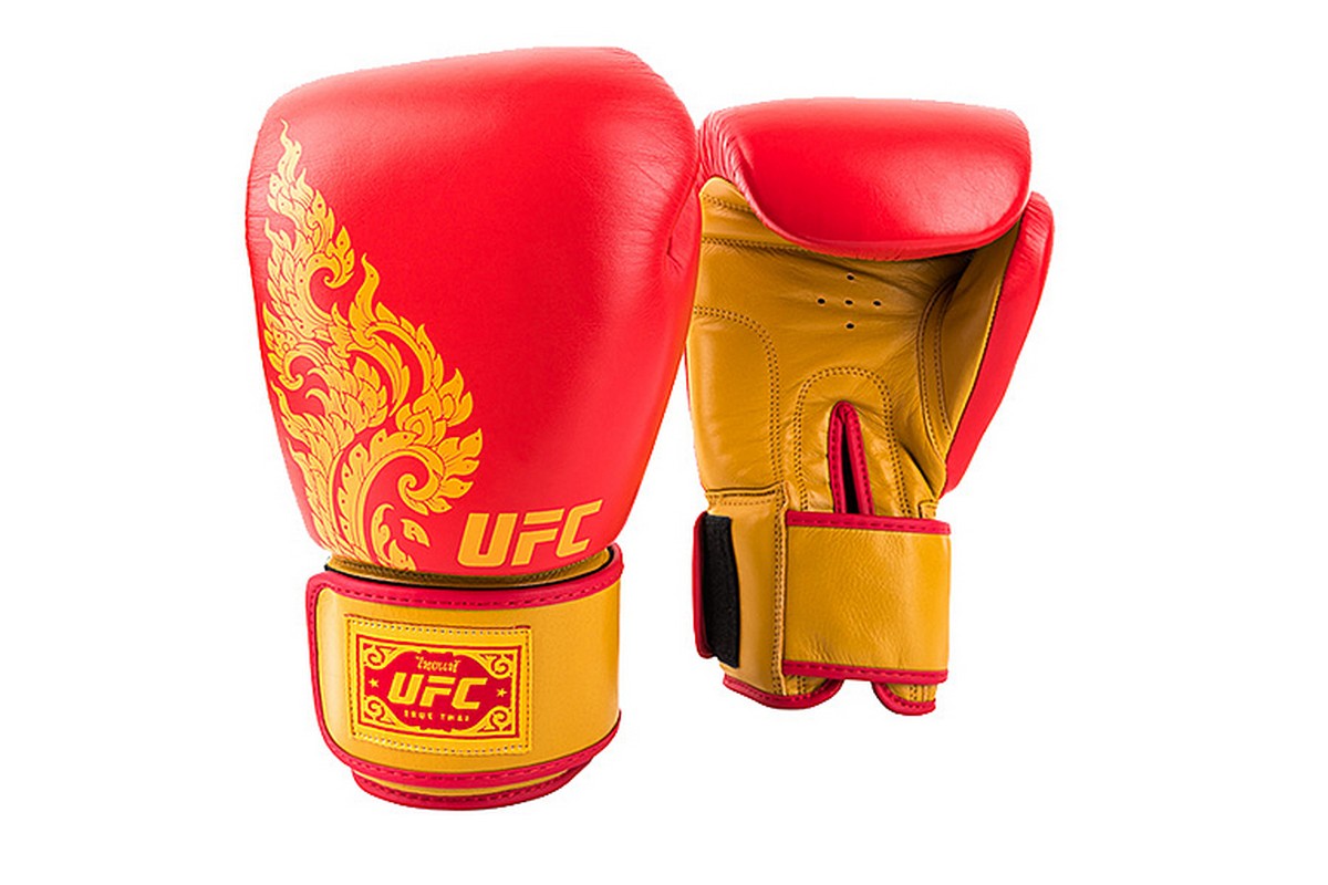 фото Перчатки для бокса 18oz ufc premium true thai utt-75372 red