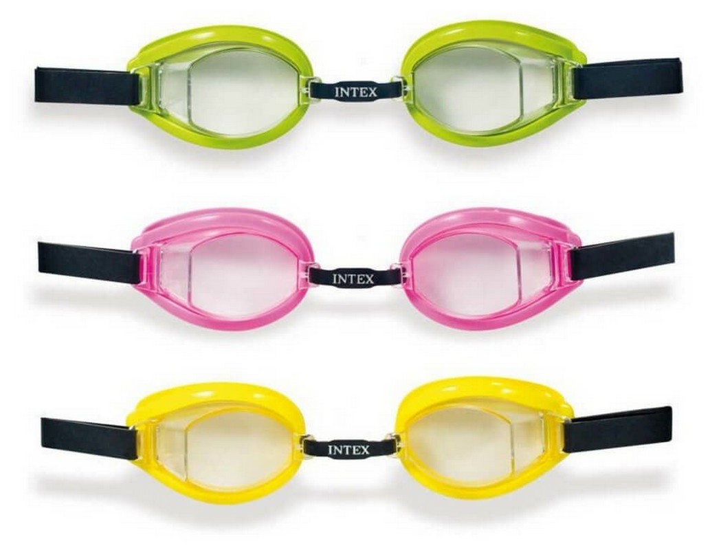 фото Очки для плавания intex splash goggles, 3 цвета 55608