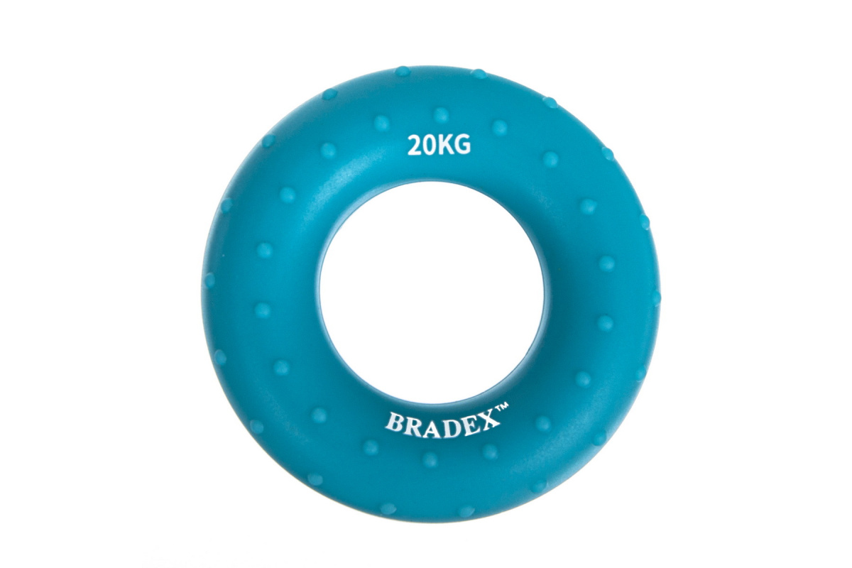 Купить Кистевой эспандер 20 кг Bradex круглый массажный (Resistance bands 40 LB) SF 0570 синий,