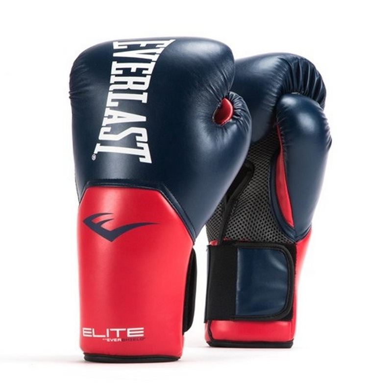 фото Перчатки тренировочные everlast elite prostyle 14 oz син/красн. p00001203