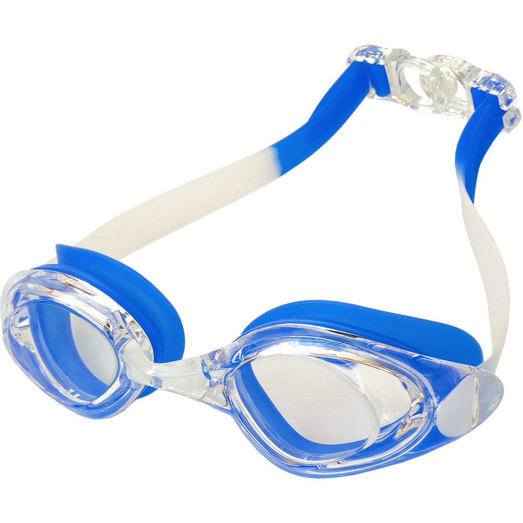Очки для плавания взрослые Sportex E38886-1 синий,  - купить со скидкой