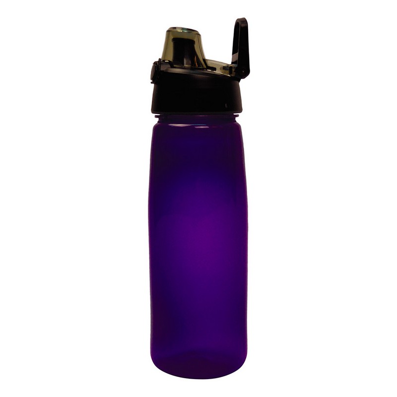 Купить Бутылка для воды с автоматической кнопкой, 750 ml КК0148 синий, NoBrand