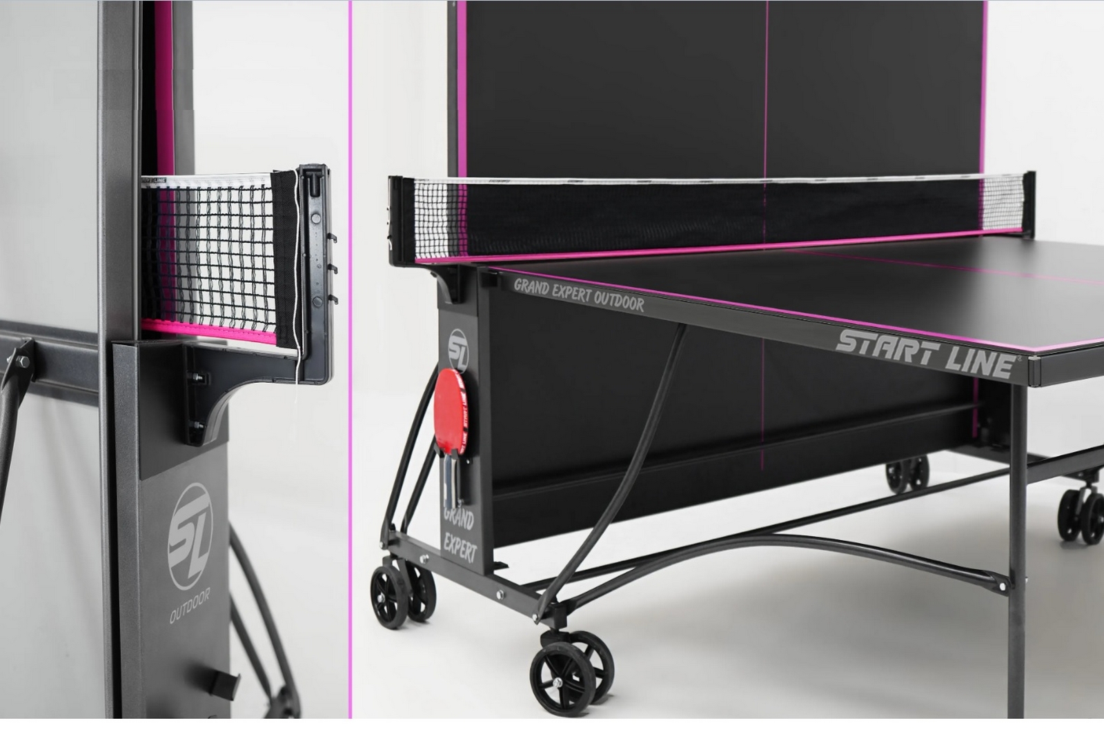 Теннисный стол Всепогодный Start Line Grand EXPERT 4 6044-2 Black 1600_1064