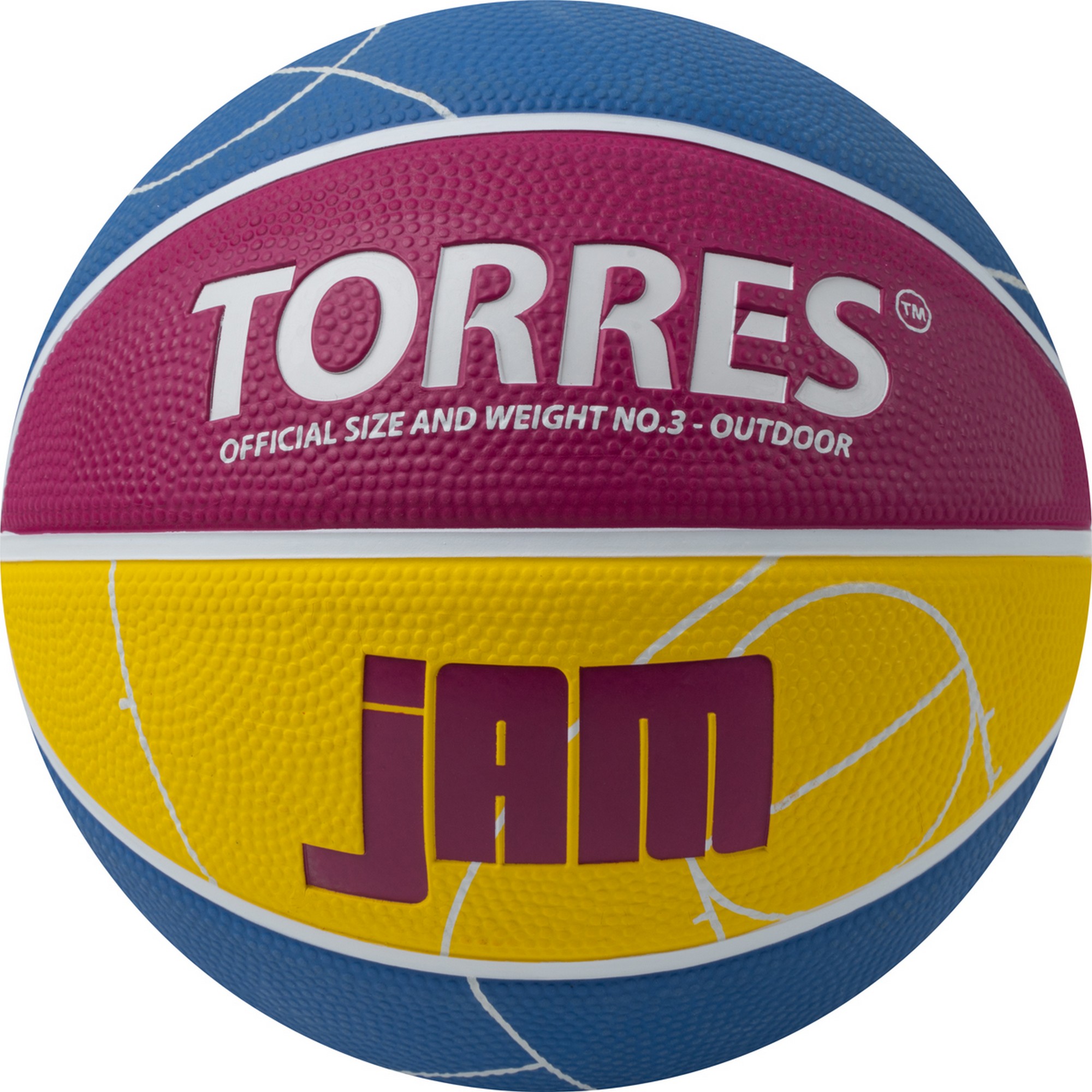 Мяч баскетбольный Torres Jam B023123 р.3 2000_2000