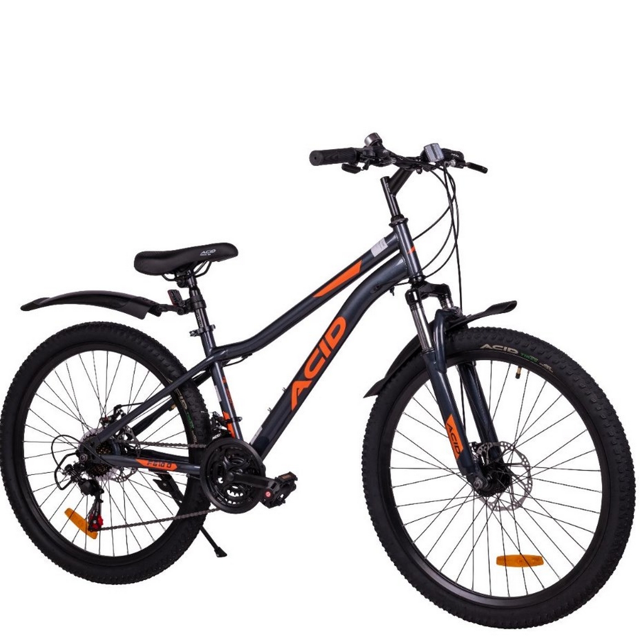 Велосипед 26" Acid F 610 D Dark 053962 Gray\Orange 1281_1280