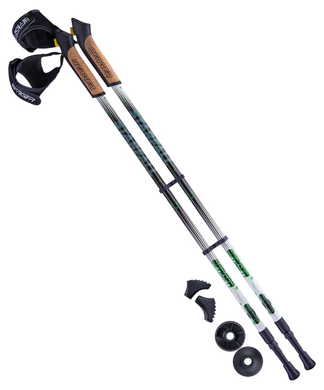 

Палки для скандинавской ходьбы Berger Starfall 77-135 см, 2-секционные