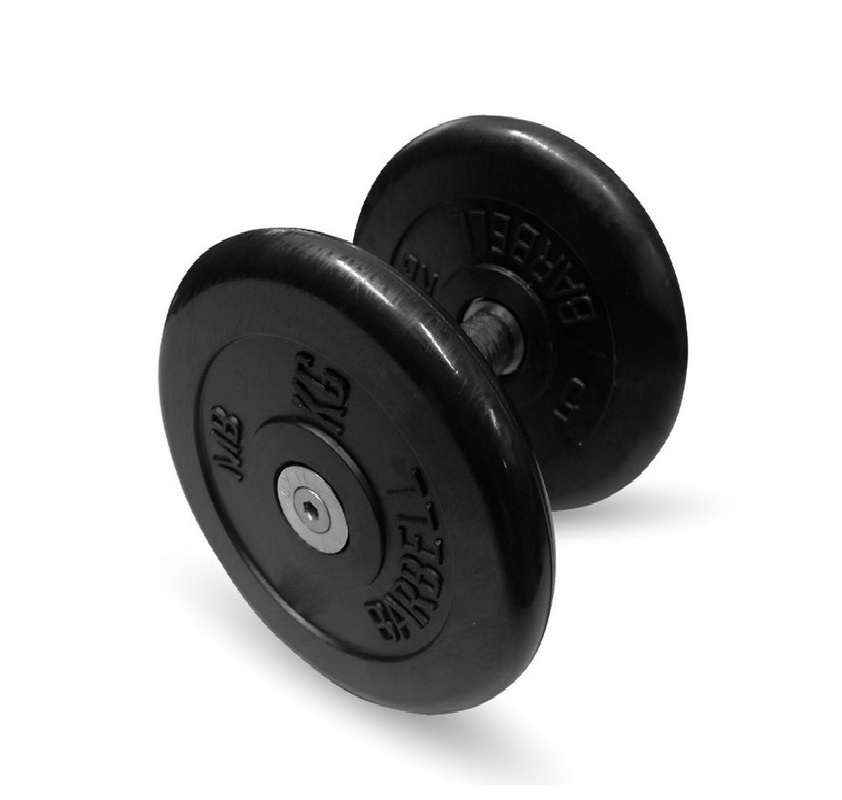 Гантель Профи с вращающейся ручкой, 11 кг MB Barbell MB-FdbM-B11