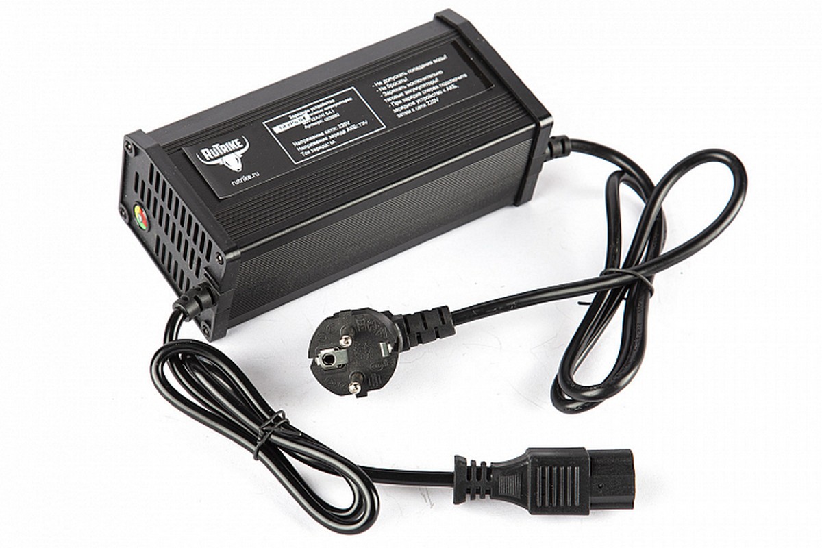 Зарядное устройство RuTrike интеллектуальное для LiFePo4 аккумуляторов 60V32AH (5А) 23999