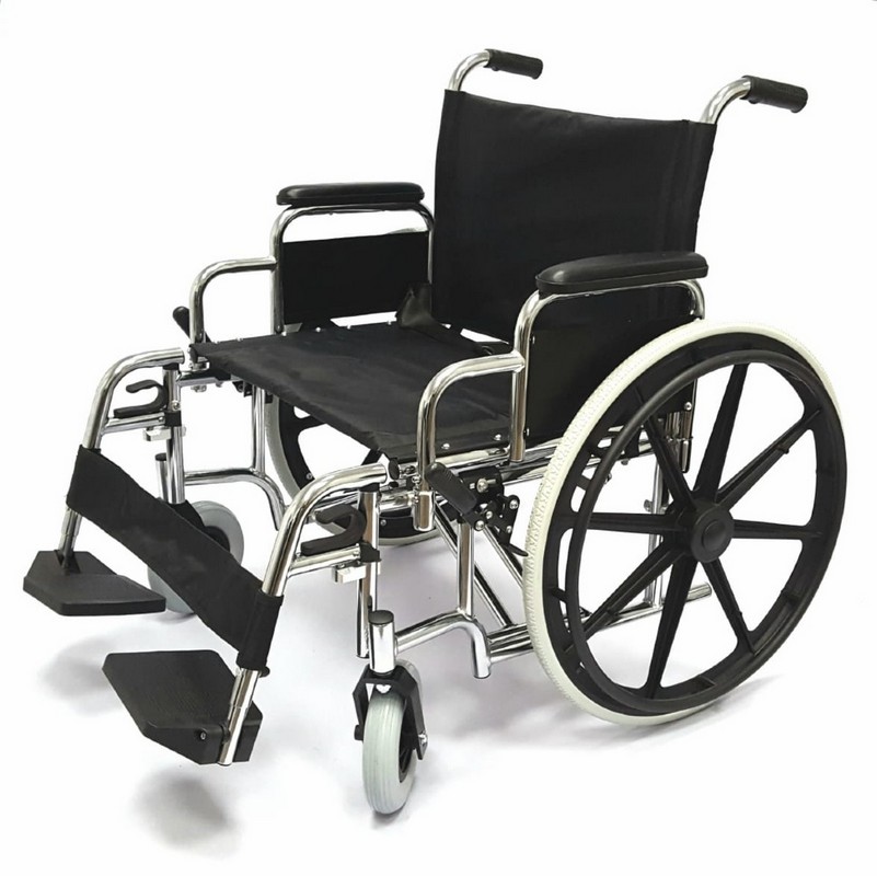 фото Кресло-коляска инвалидная titan deutsch gmbh складная для полных людей (61см) ly-250 (250-9868) titan deutschland gmbh