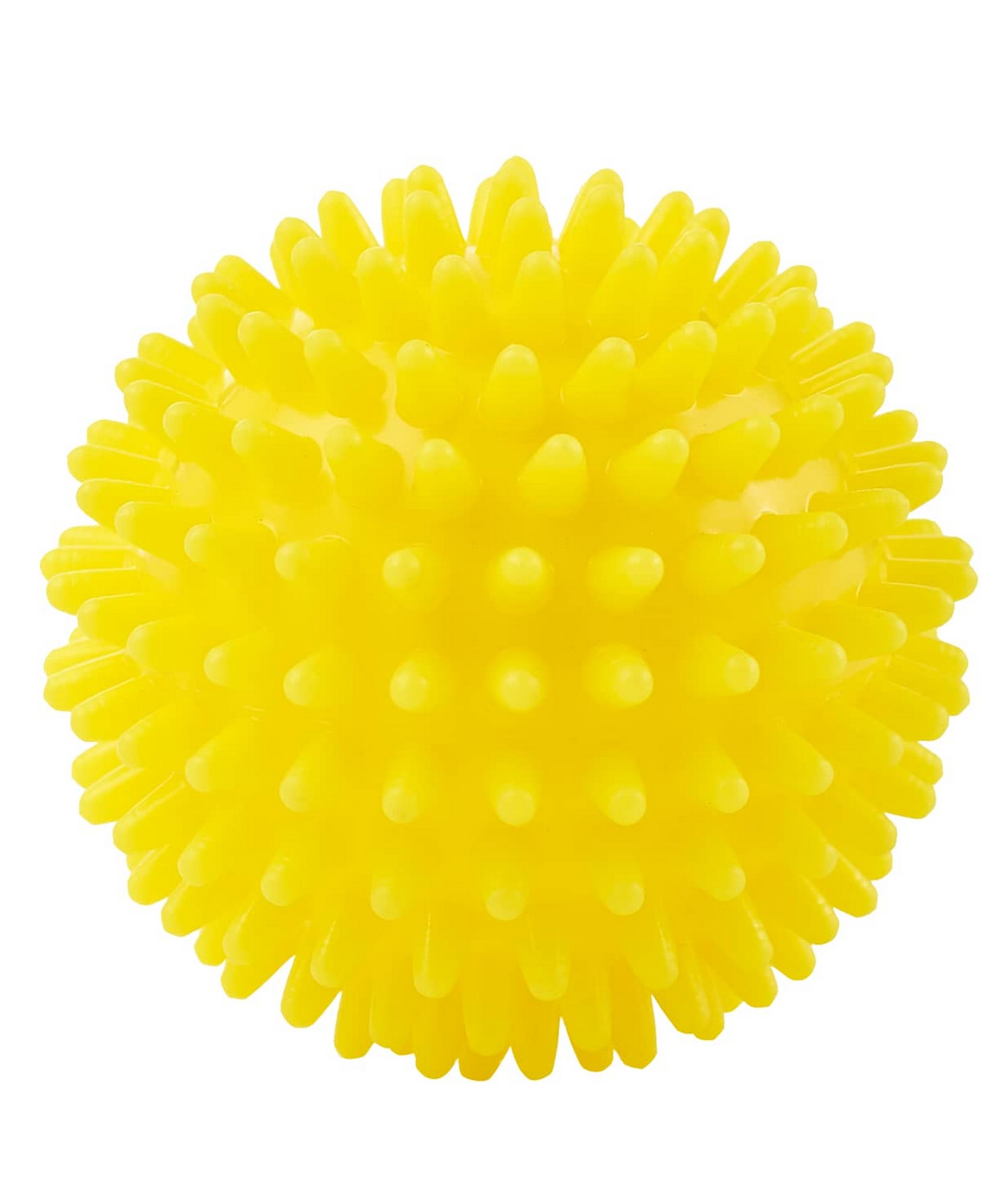 Мяч массажный d6 см BaseFit GB-602 желтый