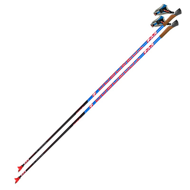 Лыжные палки KV+ Tornado Plus TitanQCD 22P002QU голубой