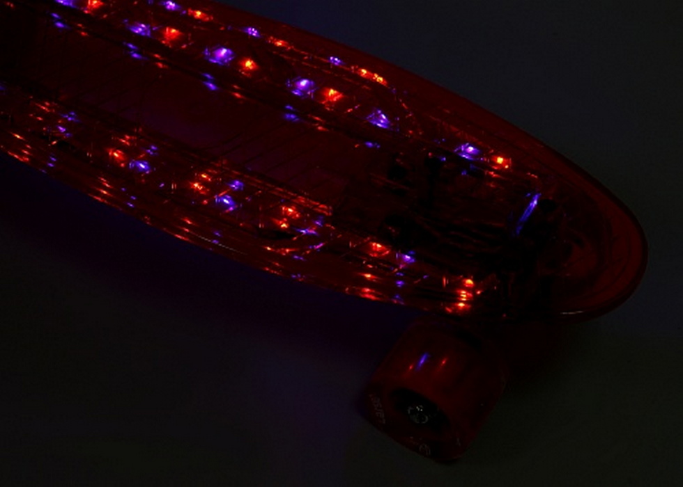 Мини-круизер Larsen Lights красный 980_700