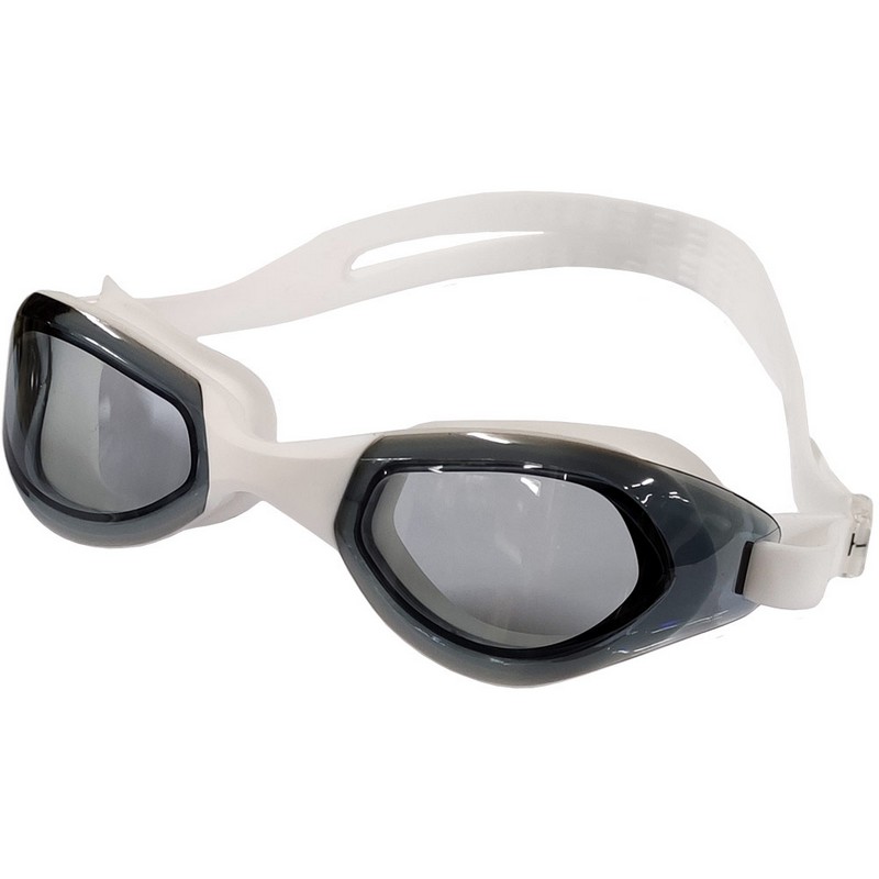 Очки для плавания Sportex мягкая переносица B31542-WG Белый\серый 800_800