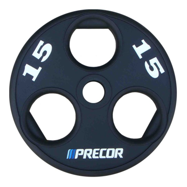 

Олимпийский диск в уретане Precor FM\UPP-15KG\BK-LZ-00 15 кг, черный с лазерной гравировкой