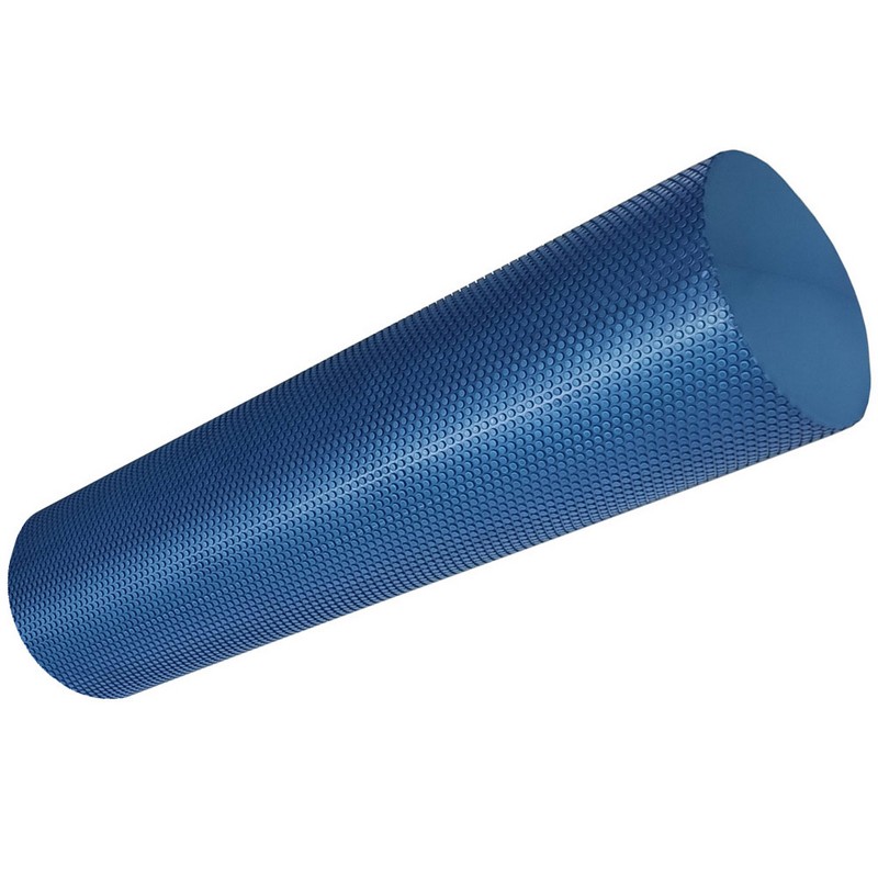 Купить Ролик для йоги Sportex полумягкий Профи 45x15cm синий ЭВА B33084-1,