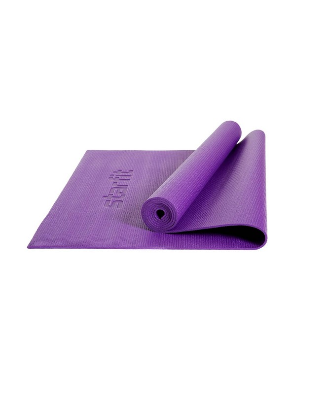 Купить Коврик для йоги и фитнеса Core 173x61x0,4см Star Fit PVC FM-101 фиолетовый,